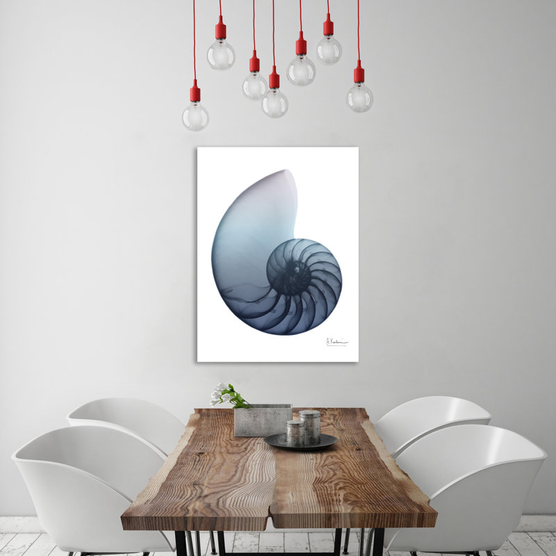 Lavendar Snail 4 - Wrapped Canvas Print, 41 cm H x 30 cm W