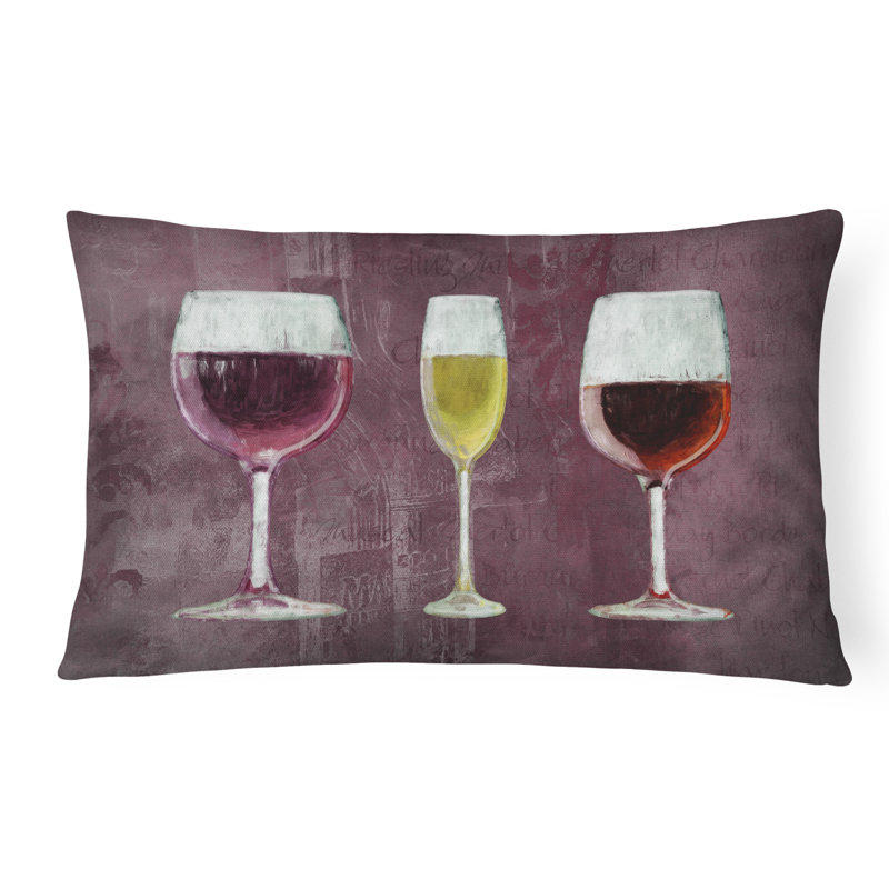 Outdoor Reversible Throw Pillow