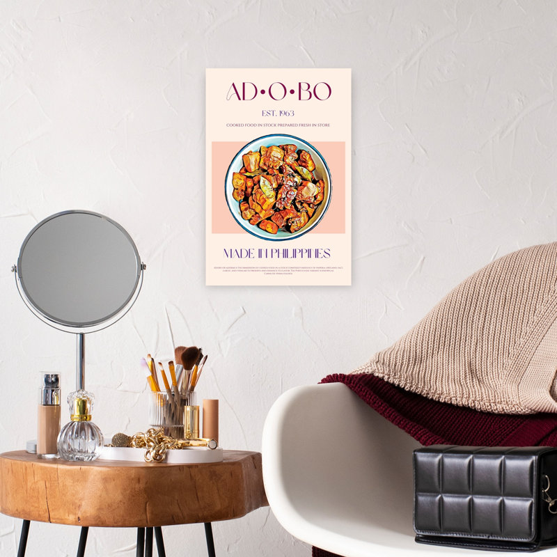 Filipino Adobo Classic Dish by Nazma Khokhar - Wrapped Canvas Print, 45.72 cm H x 30.48 cm W
