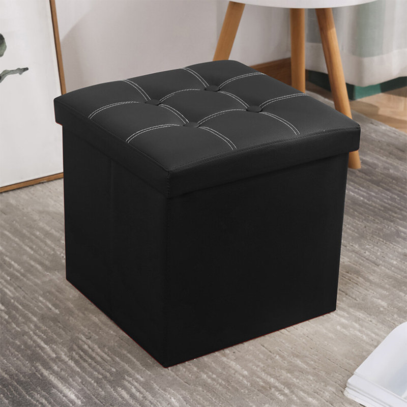 Repose-pieds Home Cube, Noir
