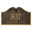 Versailles 2-Line Wall Address Plaque-475298102-475298093