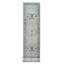 Tapis de couloir gris nouvel âge en laine 2 pi 5 po x 18 pi Polebridge