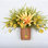 Arrangement floral de marguerite artificielle pour porte d'entrée, Protea Cynaroide