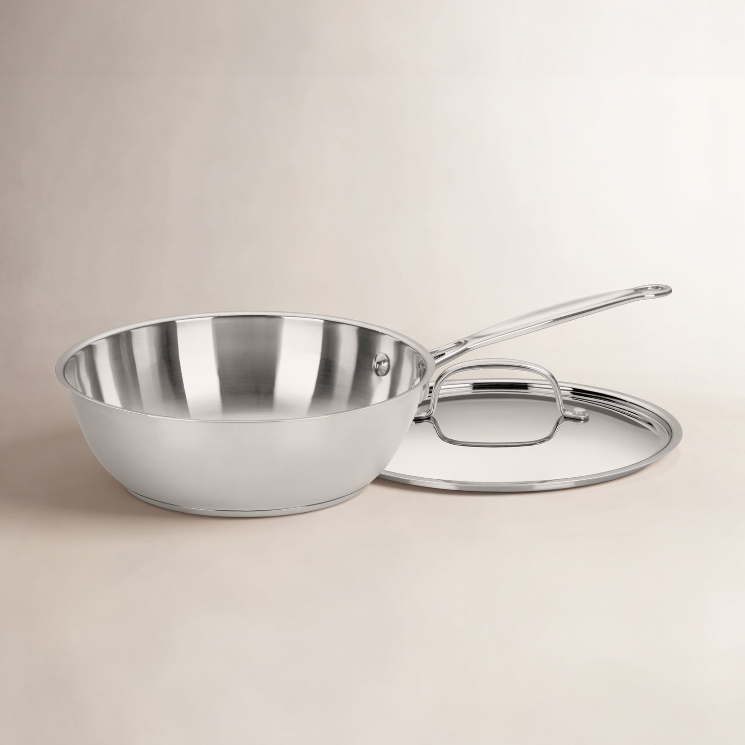 Cuisinart 3qt Stainless Steel Saucier with Lid