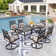 Alyah Rectangular 6 - Person 60'' Long Dining Set with Cushions