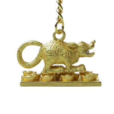 Porte-clés amulette Mongoose