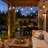 48ft 15-Bulb Solar-Powered Outdoor Standard String Lights Warm White Glow, Shatterproof, Dusk to Dawn On/Off