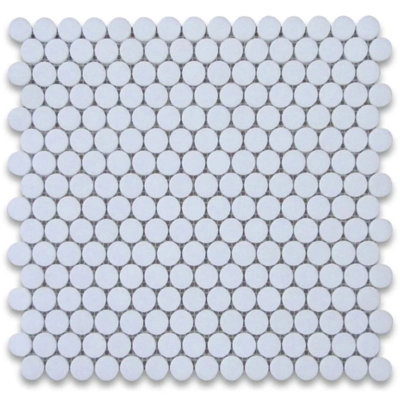Carreau de mosaïque rond 0,75 "x 0,75"