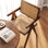 Confortables fauteuils bruns de style Mid-Century moderne, pour la chambre à coucher, le salon, la salle de lecture et les fauteuils d'extérieur, convenant à un repas dans la cuisine ou à la chambre à coucher