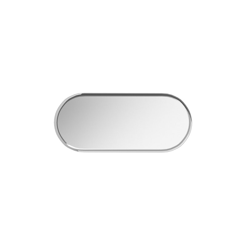 Poignée en métal 5/8 po d'un centre à l'autre, Chrome