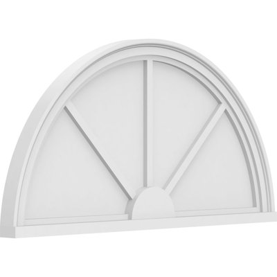 Demi-cercle à 3 branches en PVC de qualité architecturale