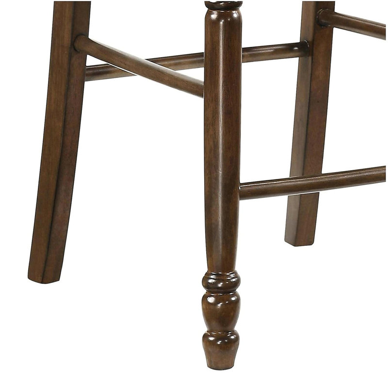 Tabouret de bar en bois de noyer (ensemble 2 pièces)