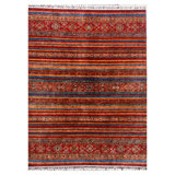 Wool Striped Area Rug
