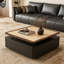 Table basse carrée en bois