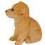 Statue de chiot partenaire retriever à collectionner