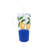 Glass Tumbler With Straw, Lemons