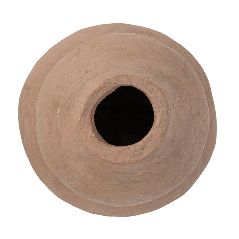 Mysaria Paper Mache Table Vase, 10" H x 8" W x 8" D