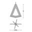 Luminaire suspendu Gianna 36W 1500Lm 120V