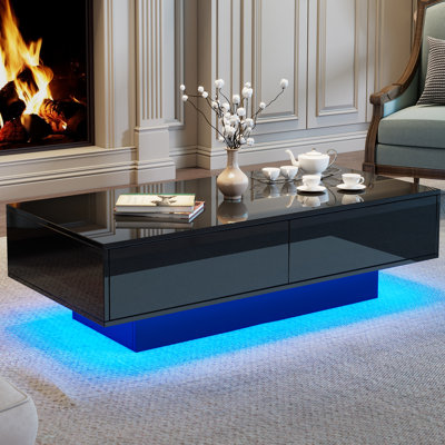 Daveion Solid Coffee Table with Storage