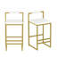 Ensemble de 2 tabourets de bar rembourrés en velours avec tabourets de cuisine modernes-1167490186-1167490181