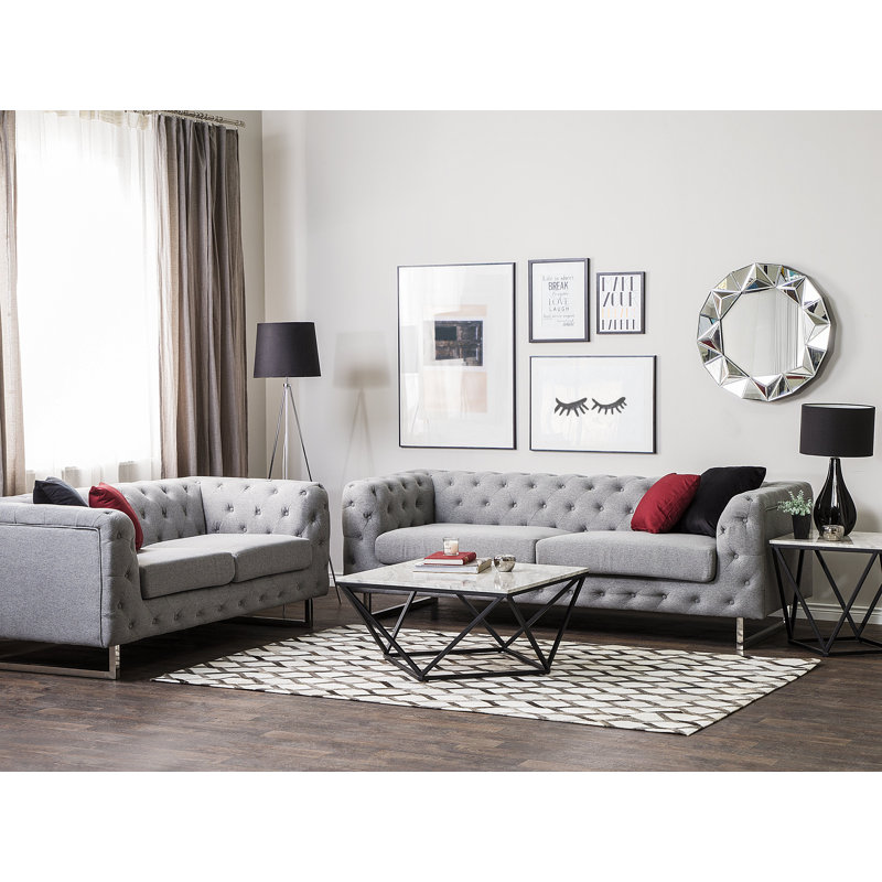 2 - Piece Living Room Set, Grey