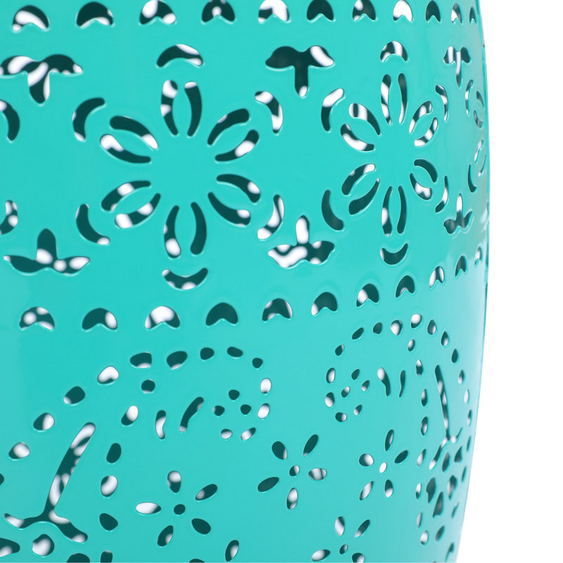 SOLAR SIDE TABLE, TEAL COLOR, Teal