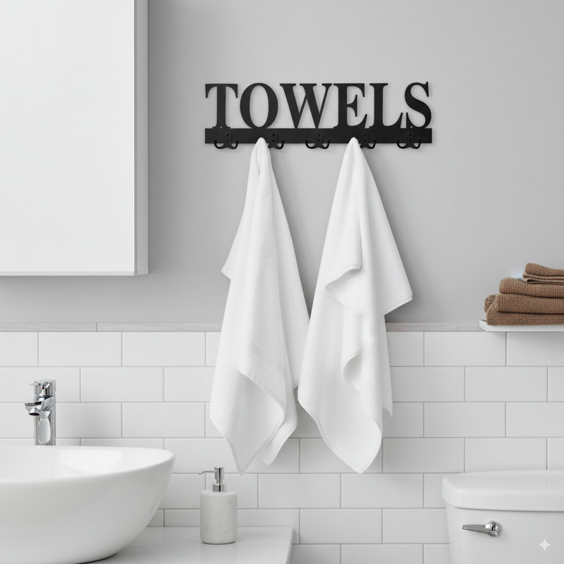 23.5 " Wall Towel Rack