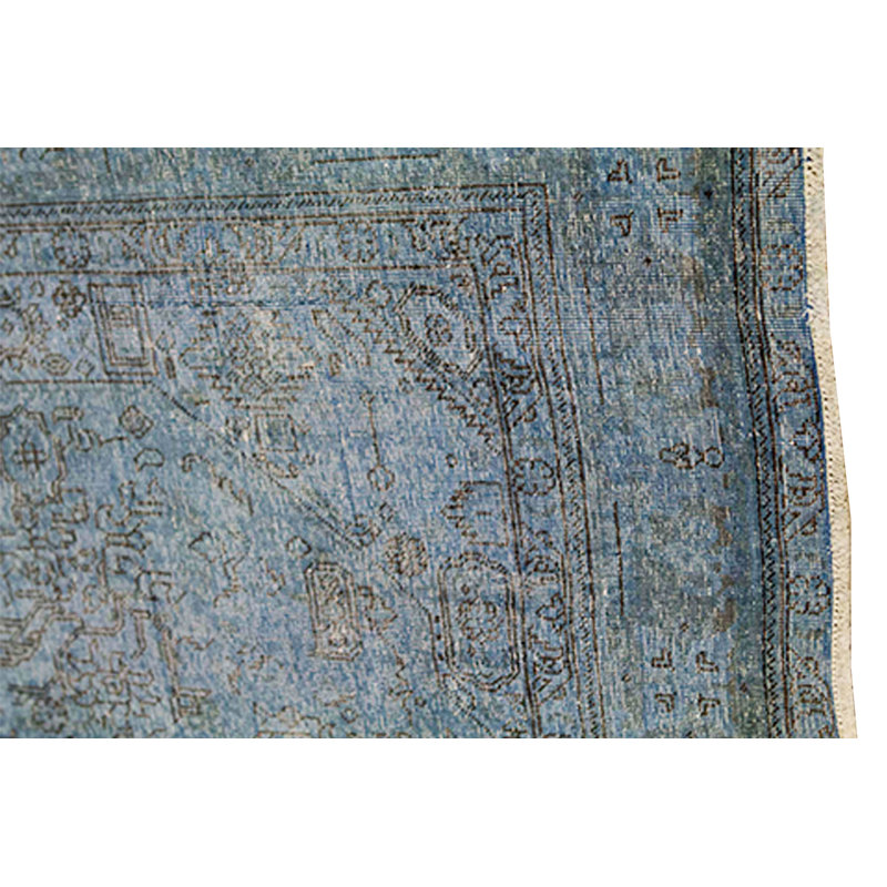 Ziegler Hand-Knotted High-Quality Blue Area Rug