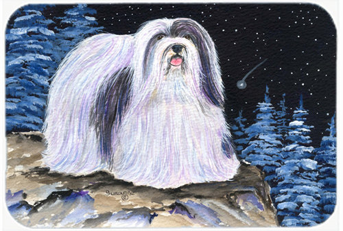 Red Barrel Studio® Bernadeta Havanese Glass Cutting Board