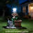 Lying Cat Solar Planter Garden Decor
