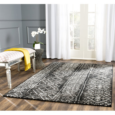 Tapis géométrique Aliesa Performance