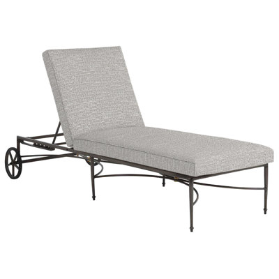 Chaise longue en aluminium Roma