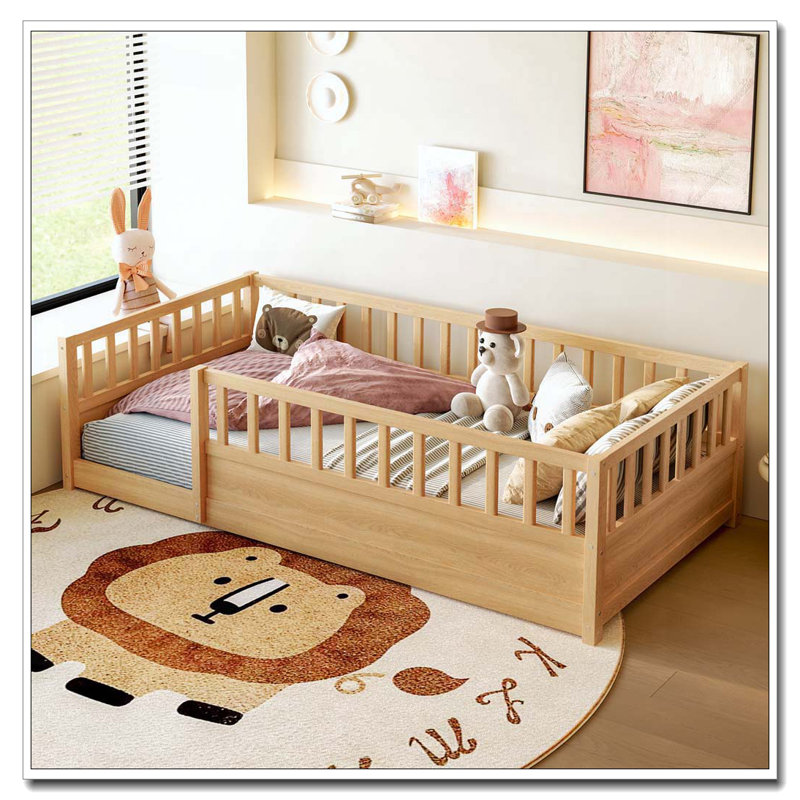 Twin Size Floor bed, Twin, Natural