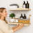 Solid Wood Floating Shelves，Rustic Wooden Wall Shelves-501930271-499360692
