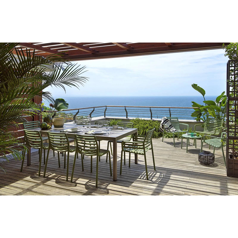 Doga Outdoor Dining Armchair, Agave
