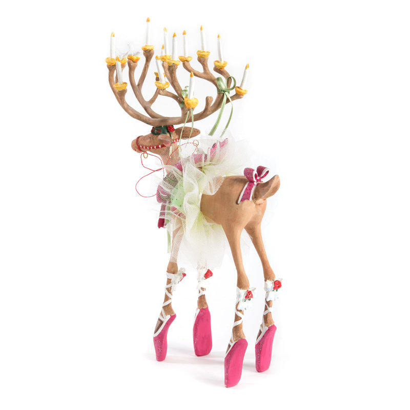 Patience Brewster Dash Away Dancer Reindeer Figure