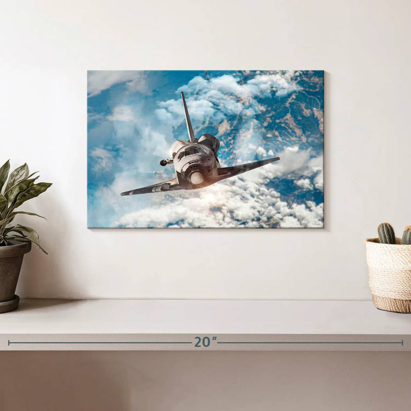 Oberle Spacecraft Ascent, 8" H x 12" W