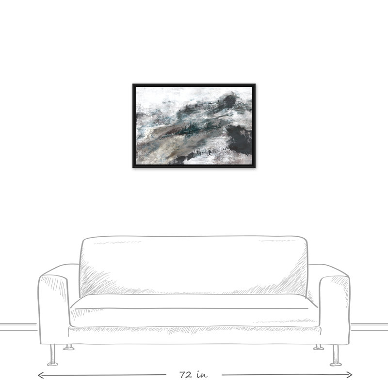 " Block Around Abstract " Painting Print