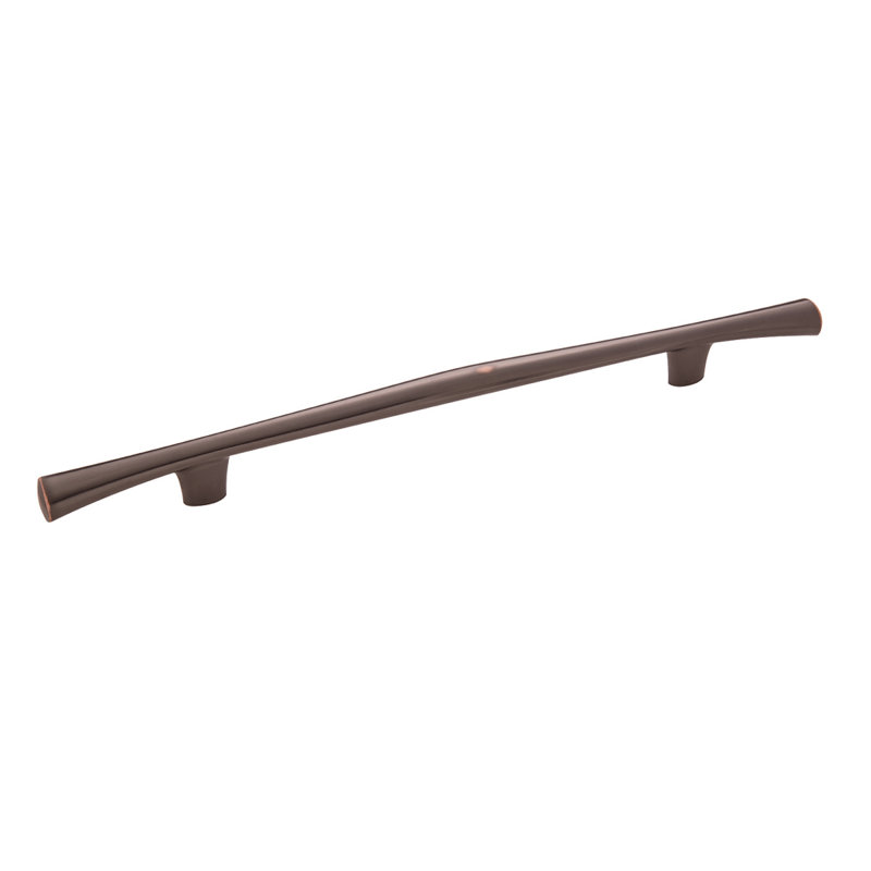 Olivet 12" Center to Center Arch Pull, Oil-Rubbed Bronze Highlighted, 12"