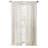 Erial Modern Geometric Lace Semi-Sheer Rod Pocket Elegant Curtain Panel-752695100-752695098
