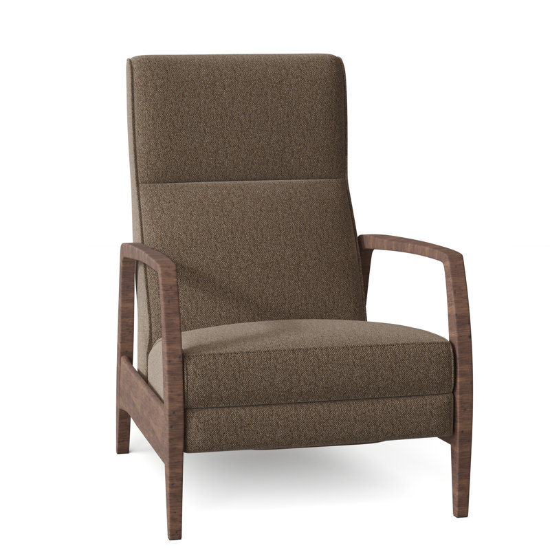 Fauteuil inclinable manuel standard de 28,25 po de largeur Ansleigh, Tabac, Noisette 9508