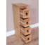 Bridewell Solid Wood 81cm H Media Shelves