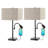 Zenah Adjustable Metal USB Table Lamp