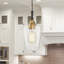 1-Light Modern Mini Pendant Light with Clear Glass Shade-2110352777