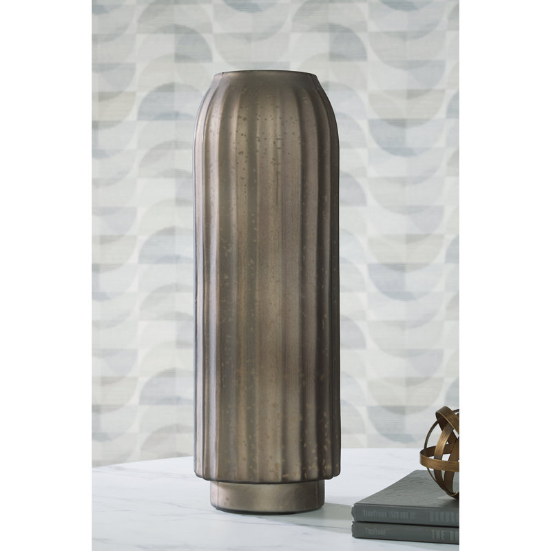 Hoey Vase, 17.75" H x 5.75" W x 5.75" D