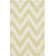 Sanyla Hand Tufted Wool Chevron Rug