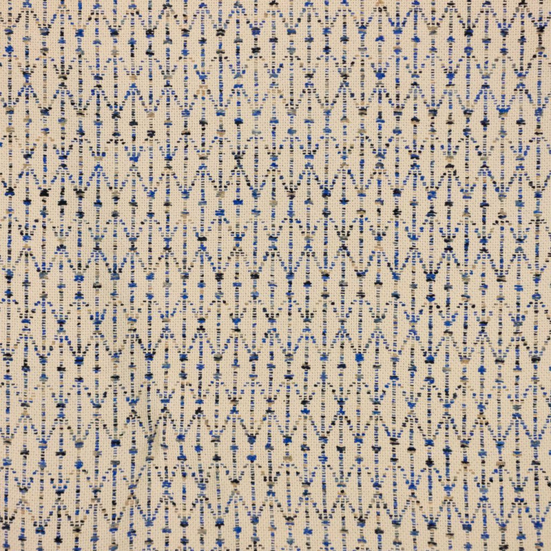 Mélange de coton Suite Chain Reaction, Lapis