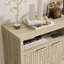 Fluted Storage Cabinet
