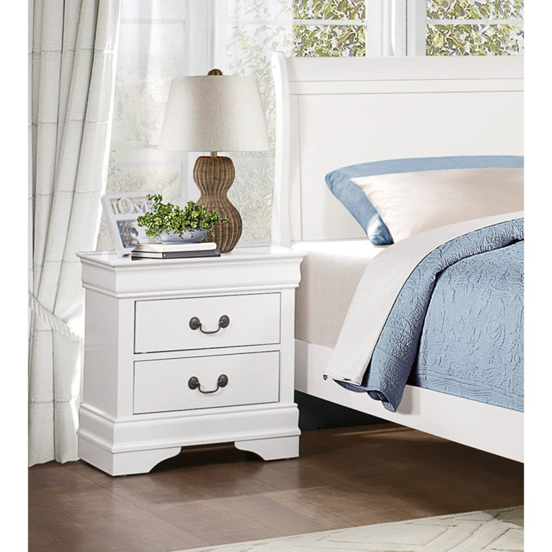 Table de bout Table de chevet moderne Table de chevet Table de chevet, Blanc