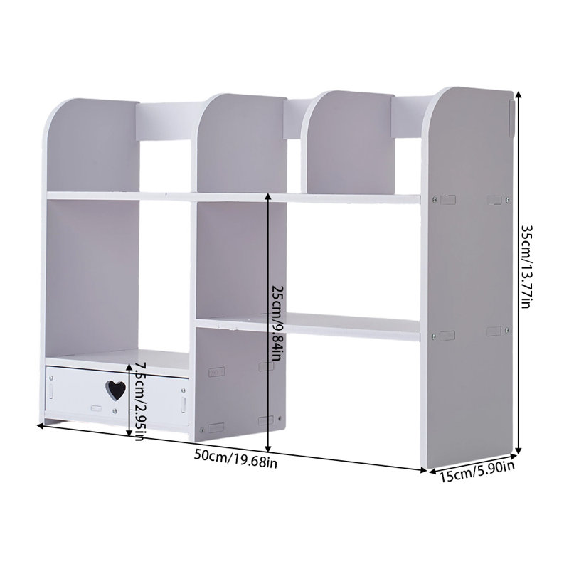 35cm H x 50cm W Composite Bookcase